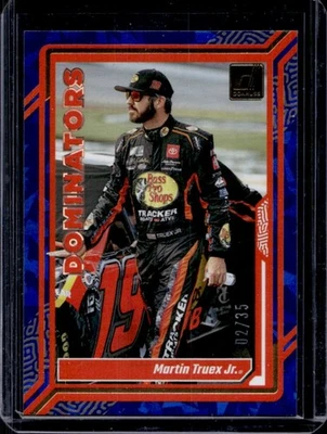 2024 Donruss Martin Truex Jr. Dominators Blue Ice #2/35 - Image 1 of 2