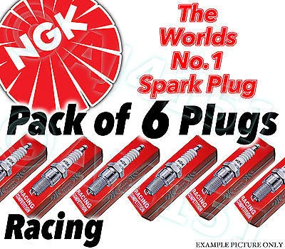 6x NEW NGK Racing SPARK PLUGS - Part No. R6918B-8 Stock No. 4492 6pk Sparkplugs - Image 1 of 1