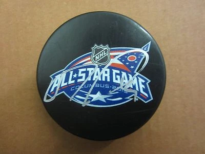 Ryan Johansen Firmado 2015 NHL All Star Puck - Columbus Blue Jackets - Prueba MVP Foto 1 de 2