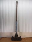Vintage Double Sided Wood Cutting Axe 35.5" Wooden Handle Michigan Style Shape
