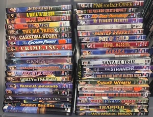 All DVDs $6 ea VINTAGE 1920-1980 MOVIES - ONE FLAT SHIP CHARGE $6! - Foto 1 di 1