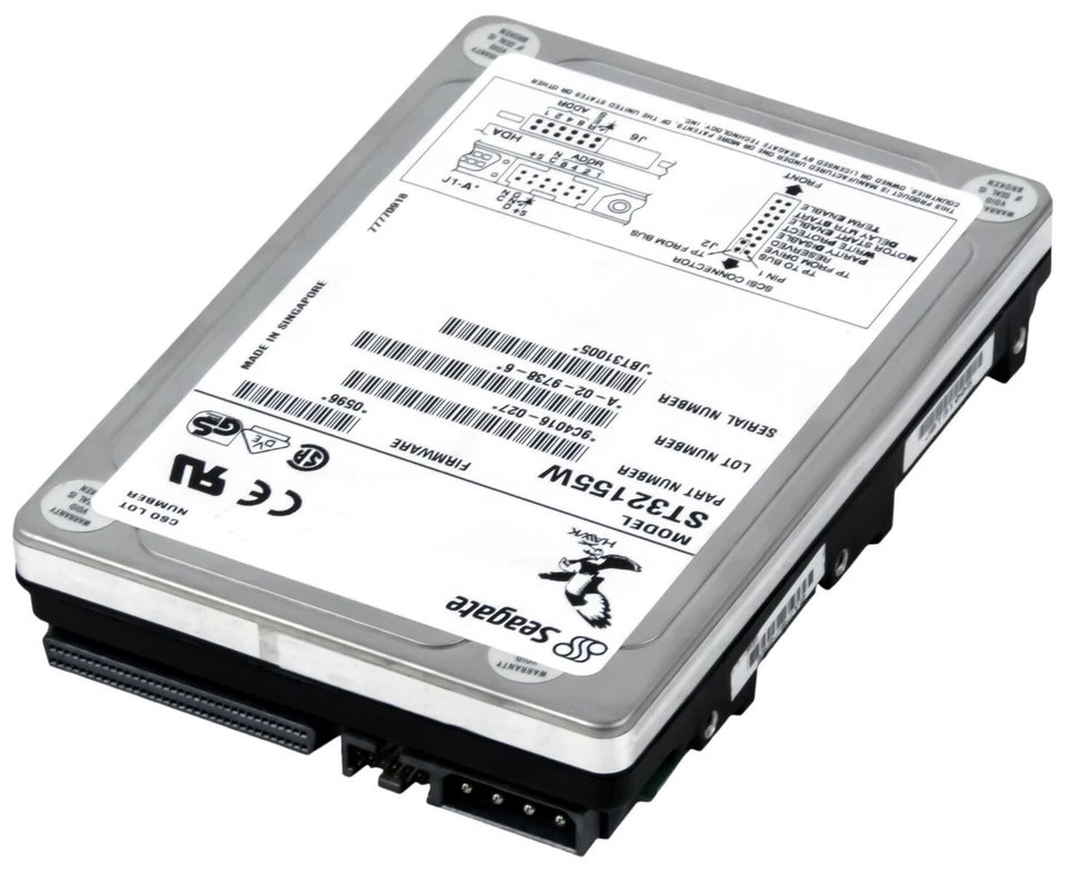 Hard Seagate Hawk XL ST32155W 2.1GB 5400U/Min 512KB SCSI 68-pin 3.5'' Inch - Image 1 of 3