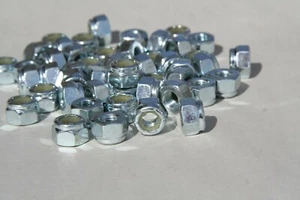 TU ELECCIÓN 2-56 INSERTO DE NAILON TUERCAS DE BLOQUEO ZINC - Imagen 1 de 1