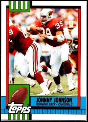 1990 Topps Traded ROOKIE  RC #104T Johnny Johnson FREE SHIPPING! - Image 1 of 2