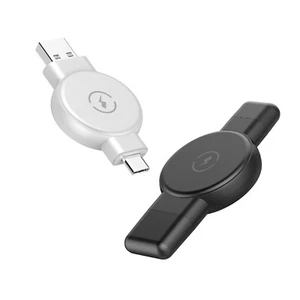 2in1 Portable Wireless Watch Charger For Apple iWatch 9 8 7/Galaxy Watch 6 5 4 3 - Photo 1 sur 26