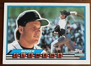 1989 Topps Big Roger Clemens #42 Red Sox - Bild 1 von 2