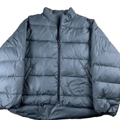 Cabelas Premier Northern Goose Down Puffer Jacket Men’s 2XL Black 650 Y2k - Image 1 of 4