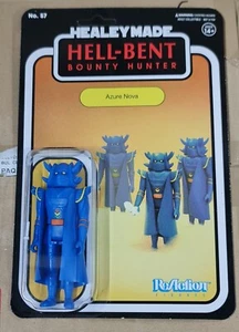 Healymade Hell-Bent Bounty Hunter Nycc Reaction Super7 Figure New Unpunched - Imagen 1 de 2