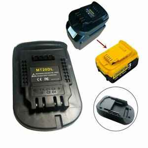 Battery Adapter für Makita Akku 18V Convert to Dewalt Tool Batterieadapter DE