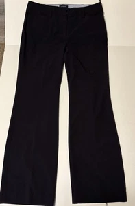 GSK Lands End Navy Blue Trouser Pants Womens Size 12 (33" L x 35" W)  Zipper - Picture 1 of 6