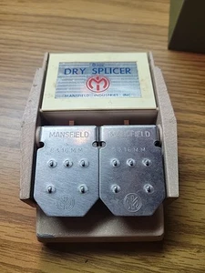 Vintage Mansfield Dry Splicer 8mm Butt Film Splicer - Imagen 1 de 5