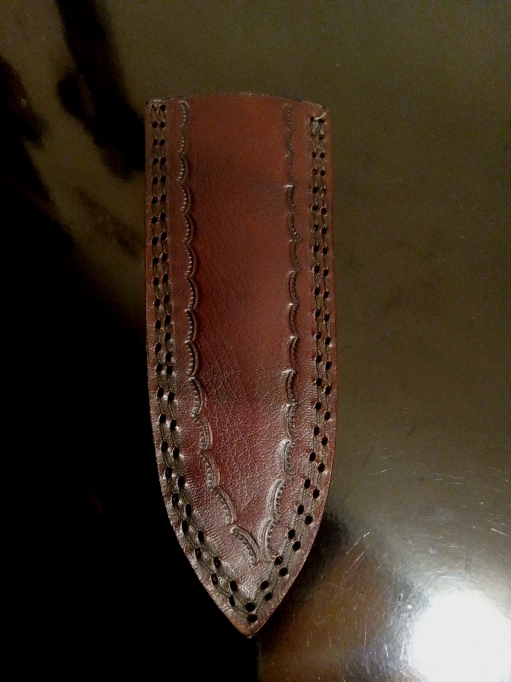 DAGA DE CUERO GRANDE BOTA/CINTURÓN-clip funda 7,5""L X 3""W.  Hecho a mano y equipado. Foto 1 de 4