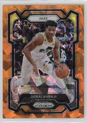 2023-24 Panini Prizm Orange Ice Prizm Ochai Agbaji #92 - Image 1 of 2
