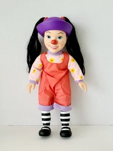 Vintage 1997 Big Comfy Couch Loonette 18" Doll Vinyl Plush Clown Playmate EUC - Picture 1 of 4