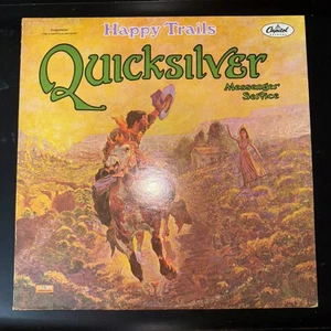 QUICKSILVER  MESSENGER SERVICE         LP      HAPPY TRAILS - Picture 1 of 4