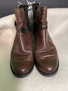 RAG & BONE Size 41 EUR Brown Suede Ankle Chelsea Fashion Boots Bootie - Picture 1 of 7