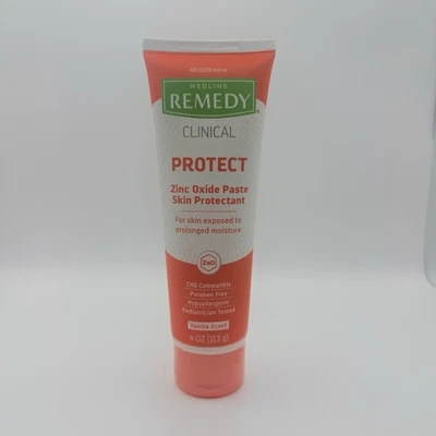 Medline Remedy Clinical Protect Zinc Oxide Paste Skin Protectant 4 oz Vanilla - Image 1 of 4