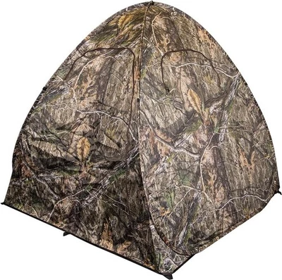 Persiana portátil de acero con resorte de tamaño compacto para 1 persona para tierra de caza camuflada para ciervos Foto 1 de 4