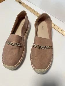 Tahari Loafers Suede Mauve Pink Size 11 Women’s - Picture 1 of 8
