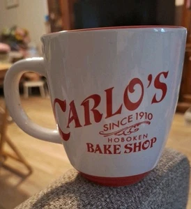 Carlos Bake Shop Coffee Mug Great Cond. Since 1910 Hoboken - Picture 1 of 6
