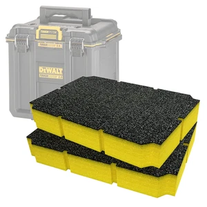 Shadow Foam DeWalt ToughSystem 2.0 Deep Half Toolbox Foam Inserts Cut and Peel - Picture 1 of 19