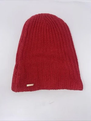 Красная вязаная шапка-бини Free People - Изображение 1 из 4