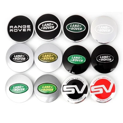 For Range Rover 4PCS 63mm Hub Cap LAND ROVER Discovery Evoque Velar Defender - Image 1 of 4