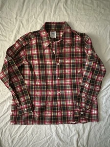 Mens Vintage Golden Key Flannel Size XL - Picture 1 of 3