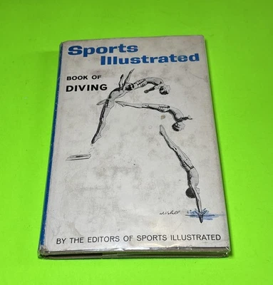 Sports Illustrated Book Of Diving Mike Peppe 1961, First Edition Hardcover RARE Foto 1 de 4
