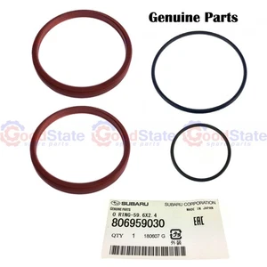 GENUINE Subaru Forester EJ205 EJ255 03MY - 08MY Oil Cooler Gasket O'Ring Kit - Picture 1 of 4