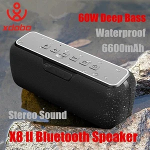 XDOBO X8 60W Tragbare Lautsprecher Bass Subwoofer Kabellos Wasserdicht TWS 6600mAh - Bild 1 von 12
