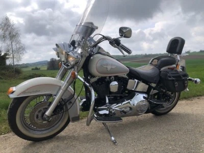 Harley Davidson Heritage Softtail Limited Edition Bj 1994 nur 28.Tkm Preis VHS - Bild 1 von 4