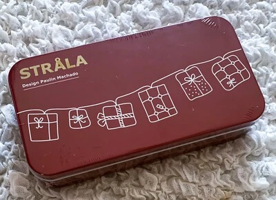 Ikea Strala Christmas Lights In Tin Box  904.406.79 Designed Paulin Machado NEW! - Image 1 of 2