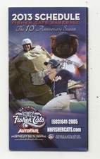 New Hampshire Fisher Cats Minor League Baseball 2013 Pocket Schedule