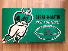 New listing
1970 Strat-o-Matic Pro Football Board Game. Full Set of Cards For All 26 Teams