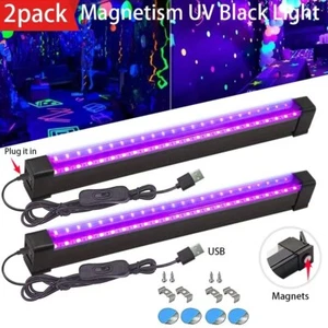 Barra de luz negra UV de 1 pie para tapiz fluorescente póster pintura corporal brillo fiesta - Imagen 1 de 6