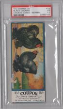 1920 Cowan Co. Chicken Cards V12 #16 BLACK COCHINS Graded PSA 1.5