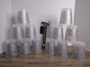 Speed Stack Cups Fast Quick Release Gray Speed Great Gift - Picture 1 of 8