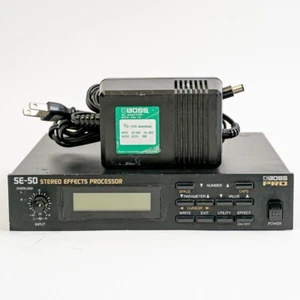 Boss SE-50 Pro Stereo Effect Processor *Fresh Battery* - Lush Stereo Effects - Picture 1 of 7