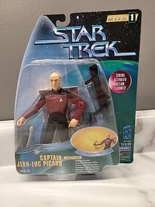 Figurina Playmates STAR TREK CAPTAIN JEAN-LUC PICARD Warp Factor serie 1 1997 nuova con scatola - Foto 1 di 6