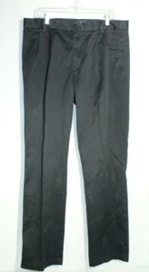 Dockers Mens Khaki Pants Black Straight Fit Comfort Size 36x32  - Picture 1 of 9