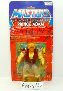 MOTU, Prince Adam, Masters of the Universe, MOC, carded, He-Man, complete figure - Picture 1 of 16