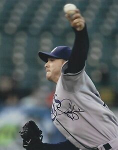 Scott Kazmir Autographed Signed 8x10 Photo - Devil Rays Giants Indians - w/COA