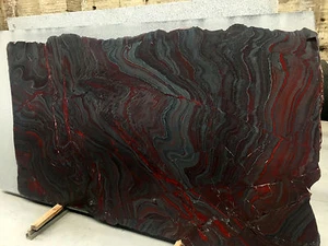 Tischplatte Arbeitsplatte Naturstein EISENROT Granit Abdeckung Steinplatte Küche - Bild 1 von 9