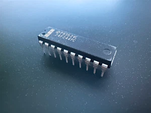 5PCS 74F244PC National Semi Octal Buffer Line Driver IC Tri-State DIP-20 - Picture 1 of 4