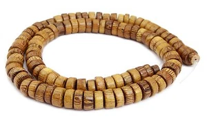😏 Goldregenholz Perlen Räder ca. 8x3 mm Holzperlen Strang NATURperlen 😉  - Picture 1 of 1