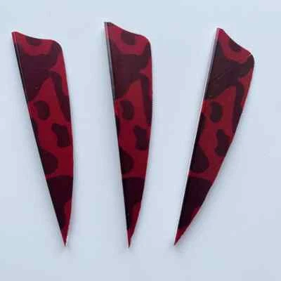 150Pcs 3" Camouflage Shield Archery Arrow Feathers Fletchings RW LW  - Image 1 of 4