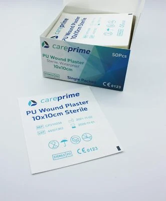 Sterile wasserdicht Wundverband selbsthaftende Wundkompresse einzeln verpackt - Bild 1 von 3