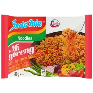 Indomie Mi Goreng Spaghetti Istantanei per Friggere, Certificato Halal, Caldo/Piccante 2,82x30) - Foto 1 di 2