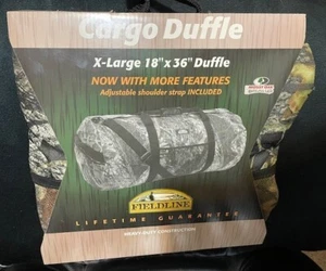 FIELDLINE CARGO DUFFLE BAG X-LARGE 18" X 36" CAMO HEAVY DUTY CONSTRUCTION - Picture 1 of 2